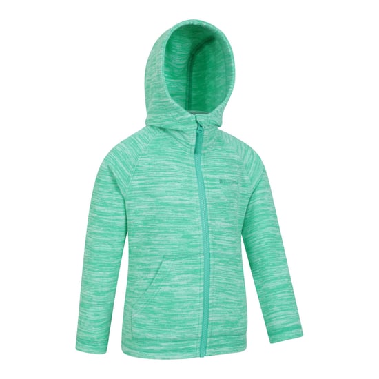 Mountain Warehouse Snowdonia II Full Zip Hoodie Kinderen/Kinderen (Groen) - Image 3
