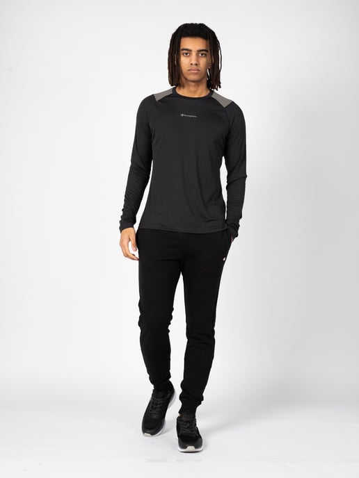 Champion Longsleeve Mannen zwart - Image 2