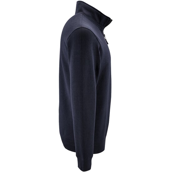 SOLS Heren Stan Contrast Zip Neck Sweatshirt (Franse marine) - Image 3