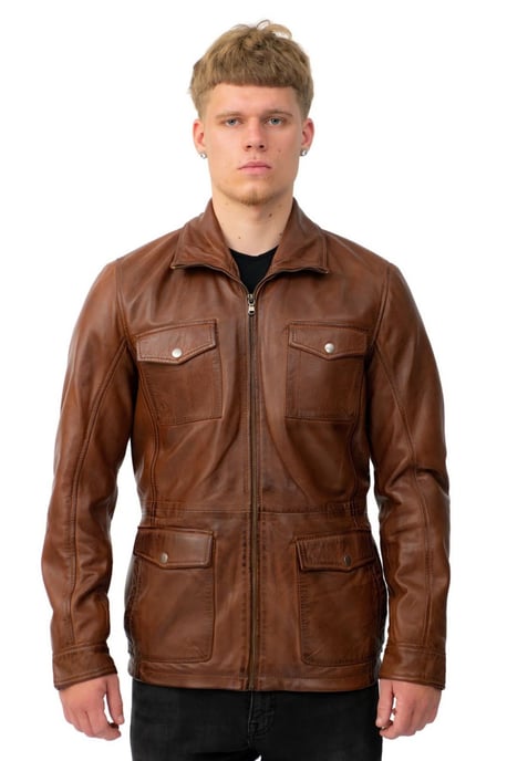 Mens Timber Safari Coat-Santa Cruz
