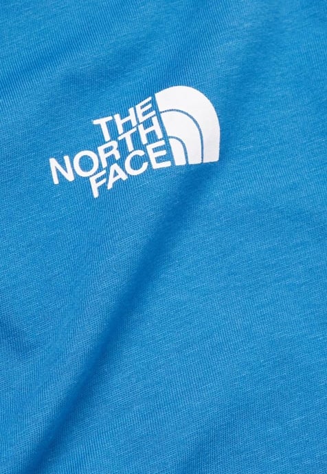The North Face Heren SS Simple Dome T Shirt Bomber Blauw - Image 4