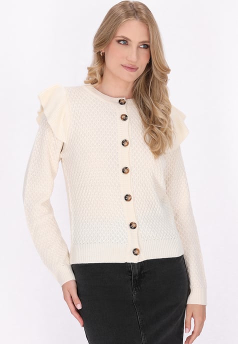Dreimaster Vest Dames wit - Image 3