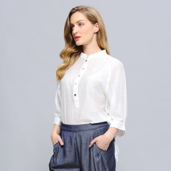 Vleermuismouwen licht shirt - Image 1