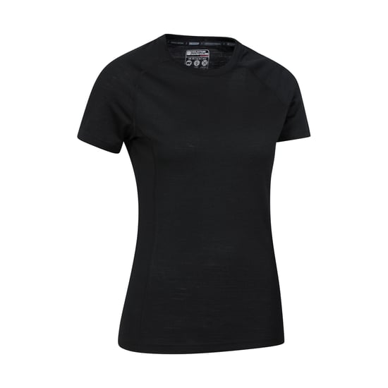 Mountain Warehouse Dames/Dames Summit Merino Wol Thermo Top (Zwart) - Image 4
