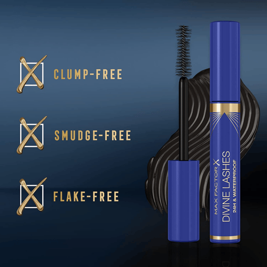 Max Factor Divine Lashes Waterbestendig Mascara 8 ml - 001 Diepzwart - Image 5