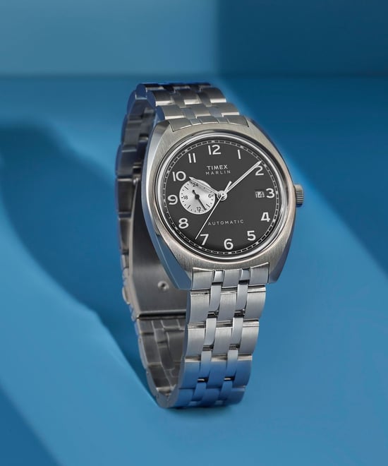 Timex Marlin Heren Zilver Horloge TW2W58800 - Image 6