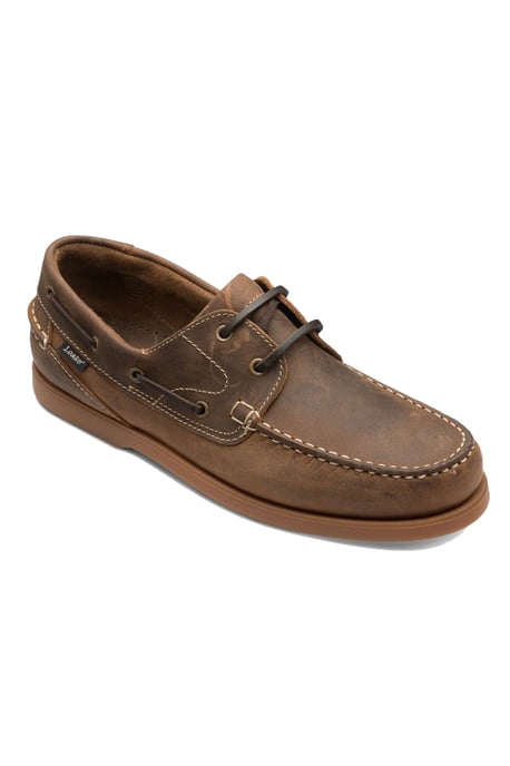 Loake Lymington Boat Shoe Brown