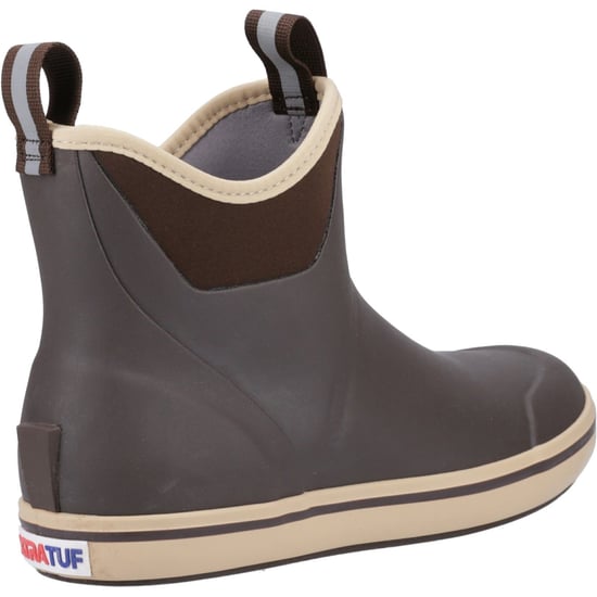 Xtratuf Enkellaars Rubber Chocolate/Tan Wellington Laarzen - Image 2