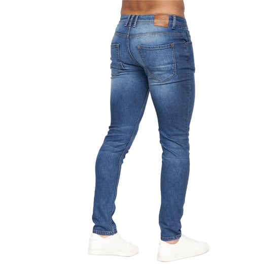 Crosshatch Heren Malcolm Slim Jeans (Stone Wash) - Image 2