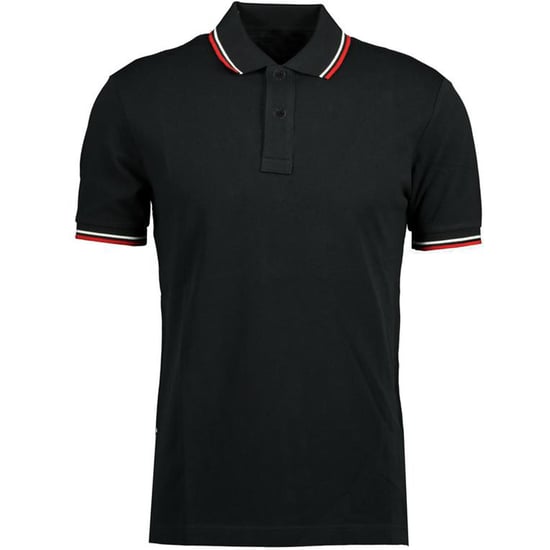 Kruze van Enzo | Heren Poloshirt met Korte Mouwen - Zwart - Image 2