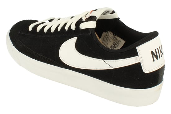 Nike Blazer Low Prm Vntg Suède Heren Zwarte Sneakers - Image 2