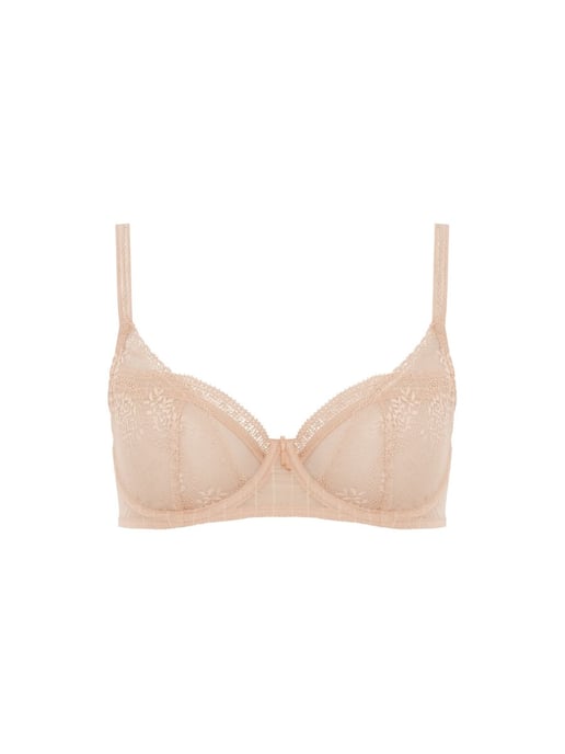 Maddie Half-Cup Bra - Storm Blue