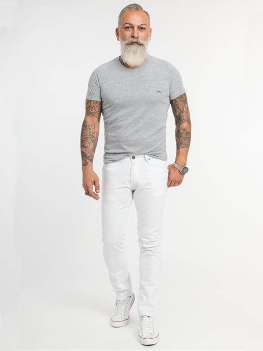 Rock Creek Jeans Slim Fit Weiß