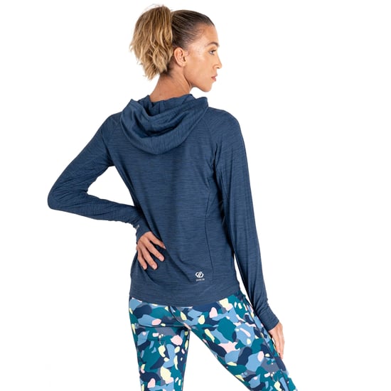 Dare 2B Womens/Ladies Laura Whitmore - Sprint City Marl Lightweight Hoodie (Moonlight Denim)