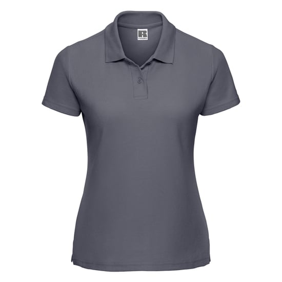 Russell Dames/Dames Klassiek Polycotton Poloshirt (Convoy Grijs Effen) - Image 1