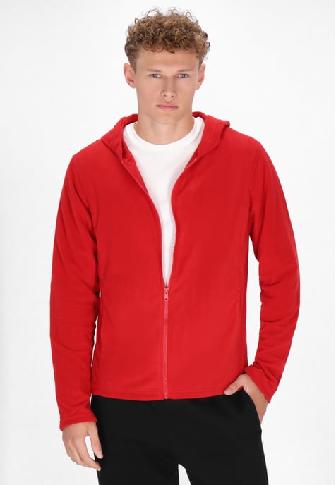 Mo Fleece jas Heren rood - Image 3