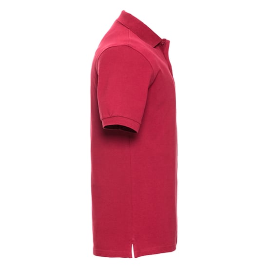 Russell Heren Klassiek Katoenen Polo Shirt (Klassiek rood) - Image 3