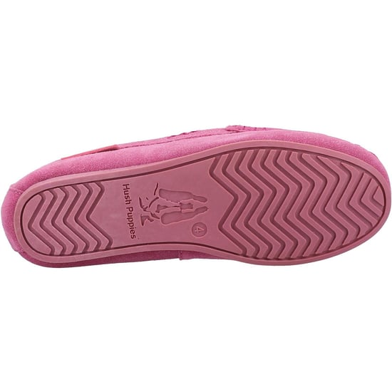 Hush Puppies Annie Mocassin Suede Vrouwen Roze Pantoffels - Image 3