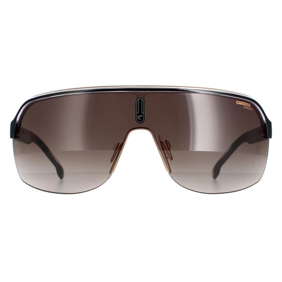 Carrera Shield Unisex Black Gold Brown Gradient Topcar 1/N