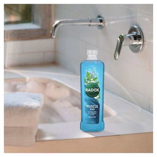 Radox Mineral Therapy Bath Soak Muscle Soak with Sea Minerals & Sage Scent, 6x1L