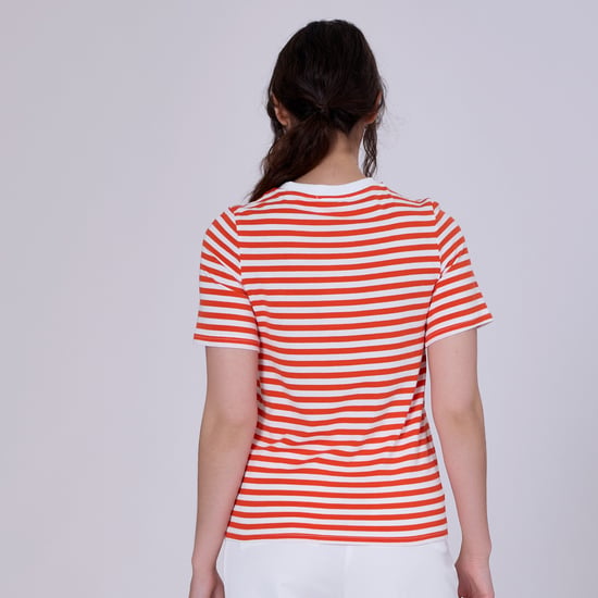 Strepen katoenen t-shirt - Image 5
