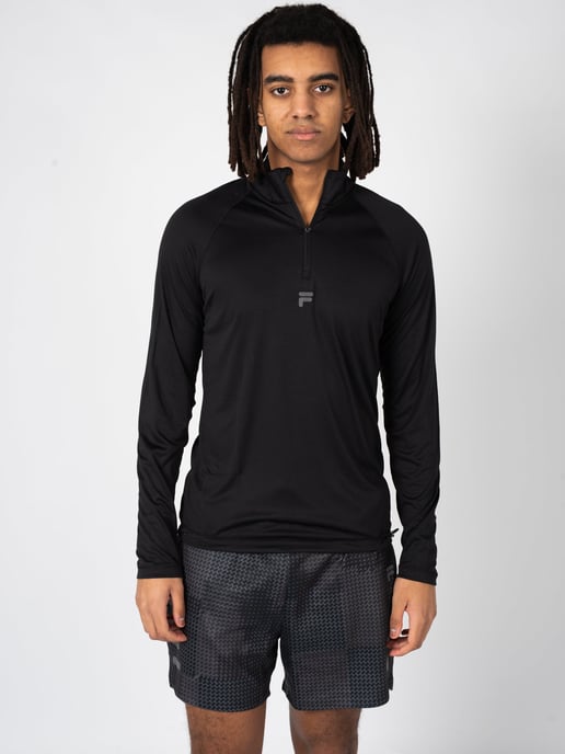 Fila Longsleeve Training Roye Mannen zwart - Image 3