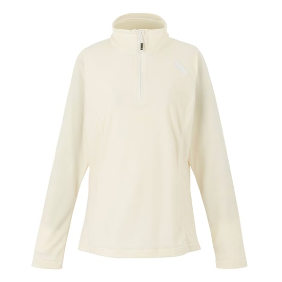 Regatta - Geweldige Outdoor Dames Montes Half Zip Fleece Top (Licht vanille/wit) - Image 1