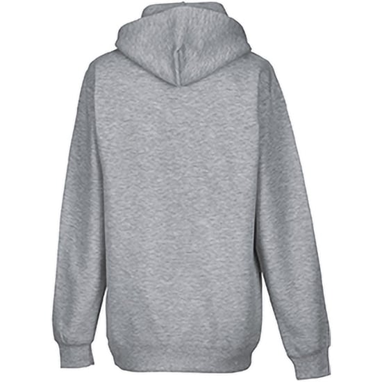 Russell Kleuren Heren Hooded Sweatshirt / Hoodie (Licht Oxford) - Image 2