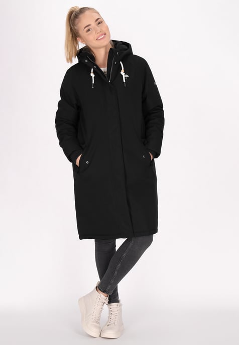 Schmuddelwedda Winter parka Dames zwart - Image 3