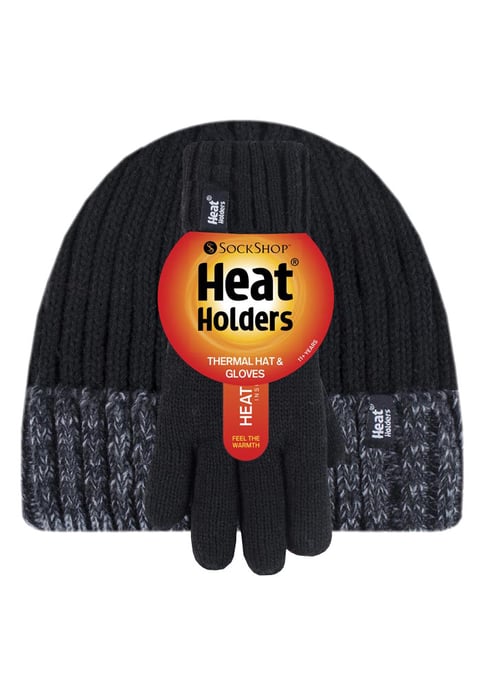 Heat Holders Kinderen Jongens Turn Over Hat Handschoenen Set - BS2P9710 - Image 2