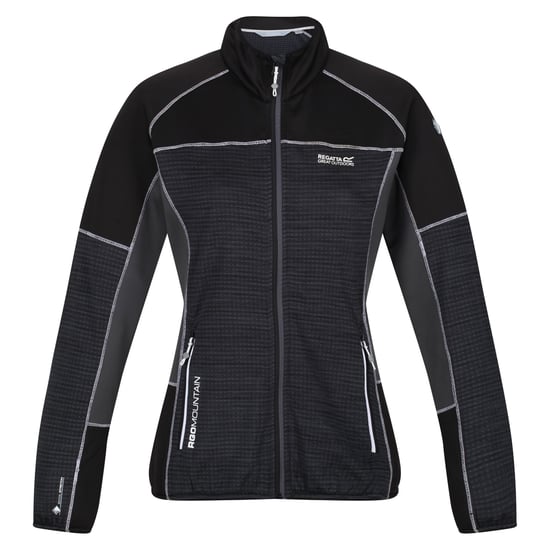 Regatta Dames/Dames Yare V Fleece (Zwart/Seal Grijs) - Image 1
