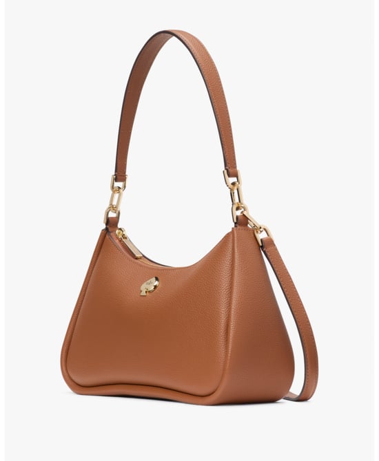 Kayla Pebbled Leather Small Convertible Shoulder Bag - Image 3