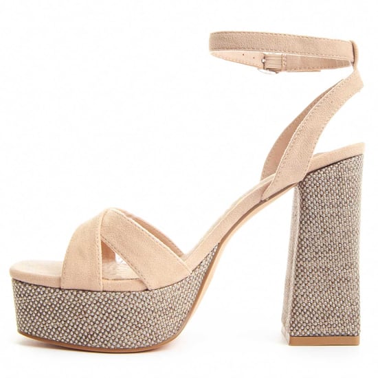 Montevita Heel Sandal Festsand8 In Beige - Image 5