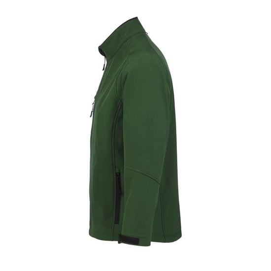 SOLS Heren Relax Soft Shell Jacket (ademend, winddicht en waterbestendig) (Fles groen) - Image 3