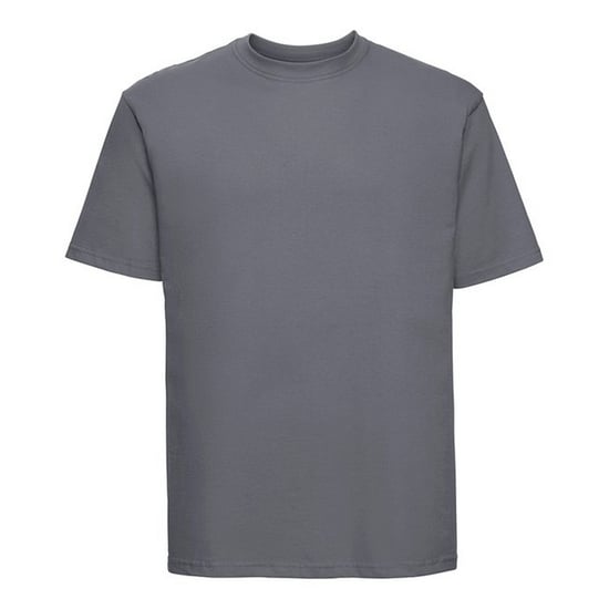 Russell Heren Klassiek Ringspun Katoen T-Shirt (Konvooi Grijs) - Image 1