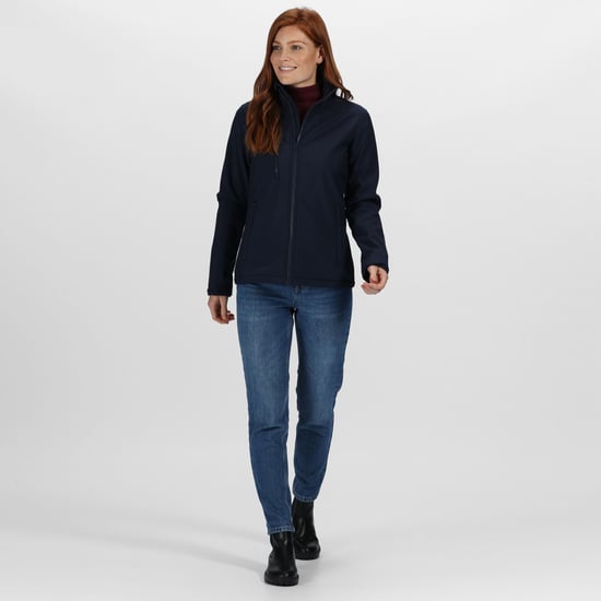 Regatta Dames/dames Ablaze 3-lagige Membraan Soft Shell Jacket (Marine) - Image 3