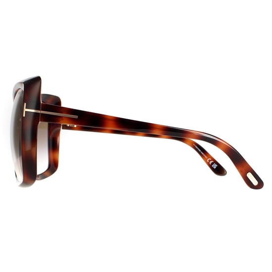 Tom Ford Butterfly Womens Blonde Havana Brown Gradient FT0943 Jasmin Sunglasses