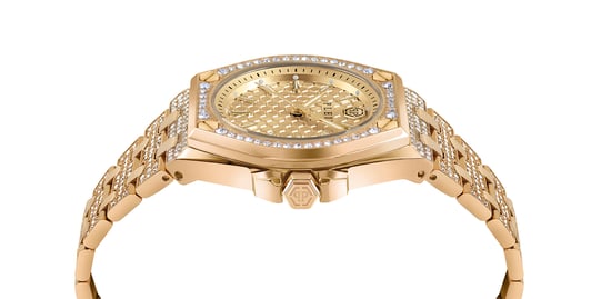 Philipp Plein Plein Extreme Lady Dames Horloge Goudkleurig PWJAA0822 - Image 2