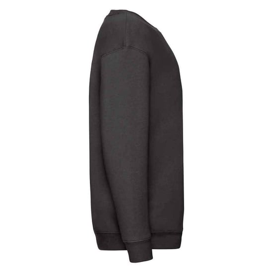 Fruit of the Loom Sweatshirt met Drop Shoulder voor Kinderen/Kinderen (Zwart) - Image 3
