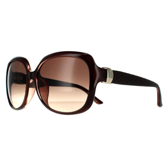 Salvatore Ferragamo Rechthoekige Dames Bruine Gradient Zonnebril - Image 2