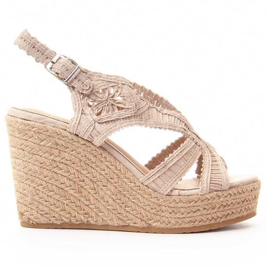 Montevita Wedge Sparto Sandalen Spartsum10 In Beige - Image 1