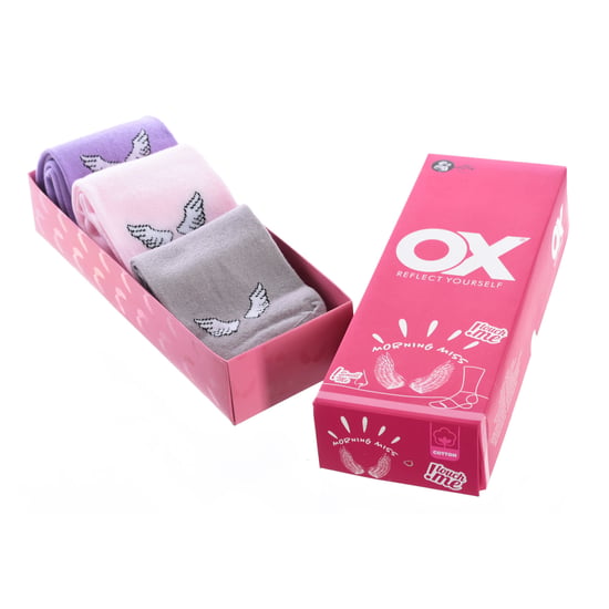 Set van 6 lage sokken OX met frisse geuren - Image 1