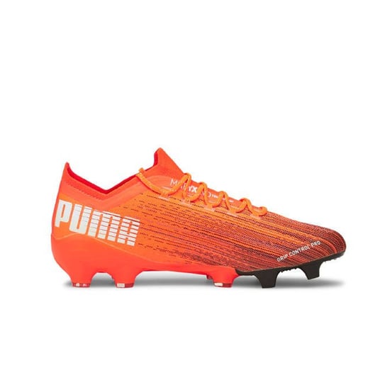 Puma Ultra 1.1 FG/AG Lace-Up Orange Synthetic Mens Football Boots 106044 01
