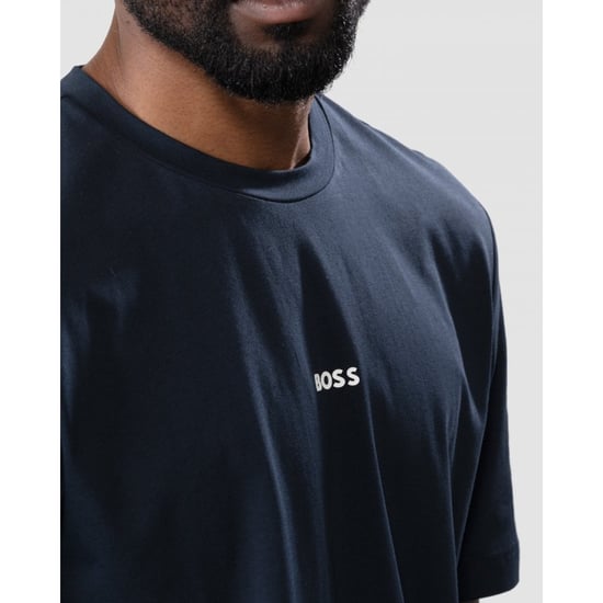 BOSS Orange TChup Heren Crewneck T-shirt met Klein Logo - Image 4
