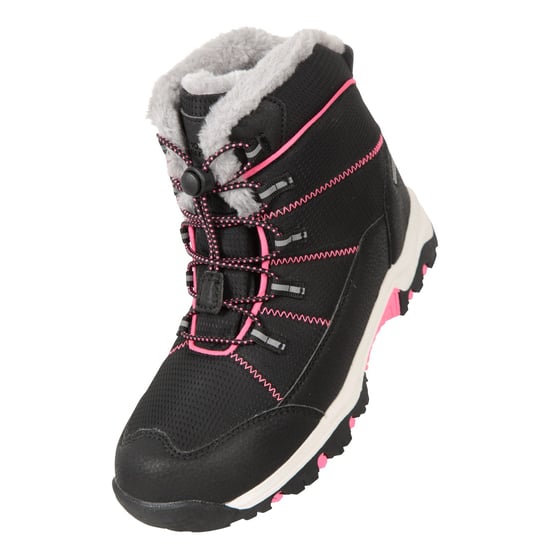 Mountain Warehouse Comet Waterdichte Sneeuwlaarzen voor Kinderen/Kinderen (Zwart) - Image 1
