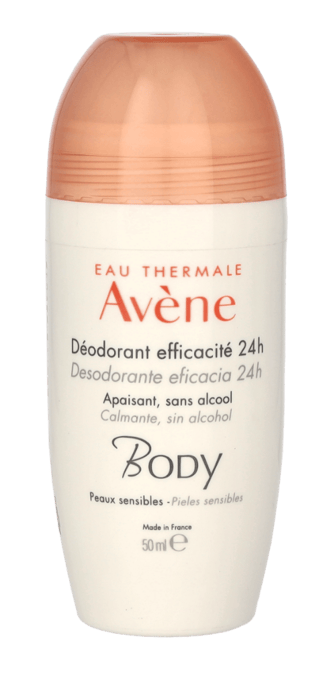 Avene Body 24H Deo Roll-On50 ml. - Image 1