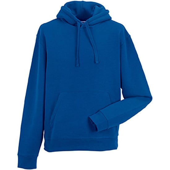 Russell Heren Authentieke Hooded Sweatshirt / Hoodie (Helder Koninklijk) - Image 3