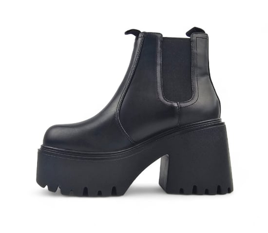 Windsor Smith Zwarte Leren Platform Chelsea Boots - Tricky - Image 4