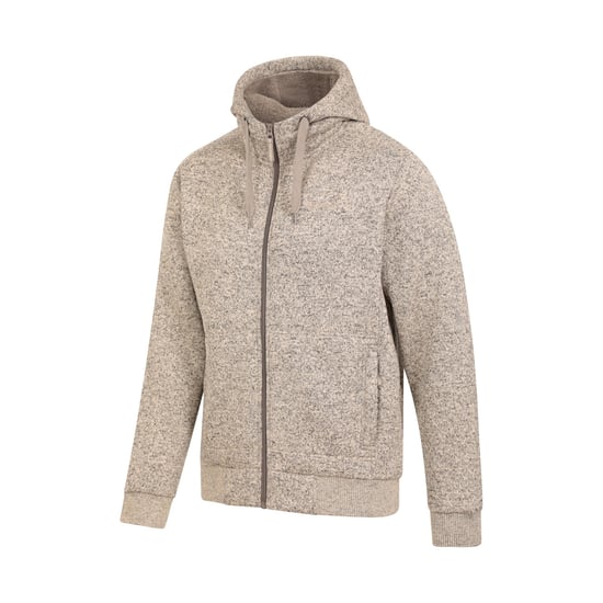 Mountain Warehouse Heren Nevis II Bont capuchon (Beige) - Image 3