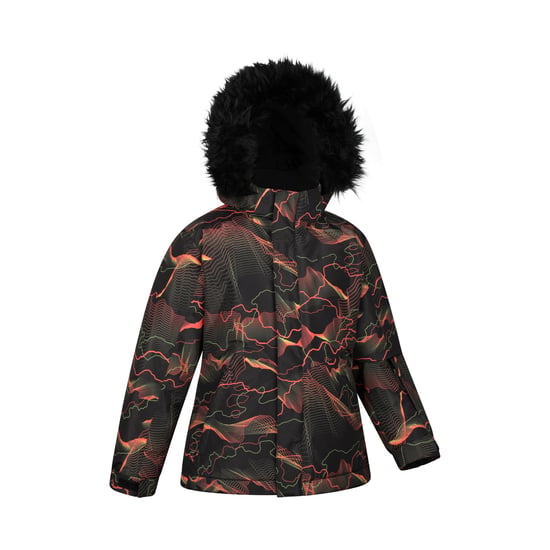 Mountain Warehouse Kinder/Kinder Berg Abstract Ski jas (Zwart) - Image 4